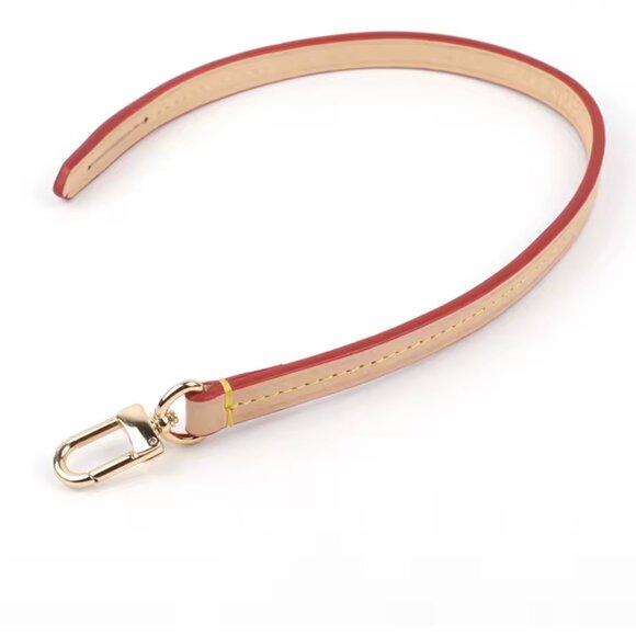 Vachetta Leather Replacement Strap /Handle/ for Wrislett Like Neverfull - Picture 1 of 5